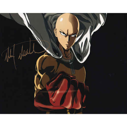 Max Mittelman Autographed 8"x10" (One Punch Man)