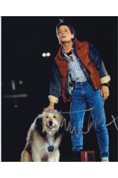 Michael J. Fox Autographed 8"x10" (Back to the Future)
