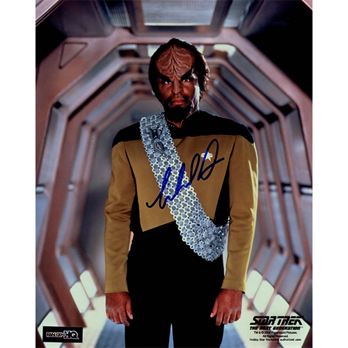 Michael Dorn Autographed 8"x10" (Star Trek: The Next Generation)