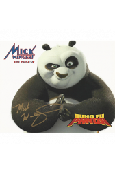 Mick Wingert Autographed 8"x10" (Kung Fu Panda)