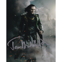 Tom Hiddleston Autographed 8"x10" (Loki)