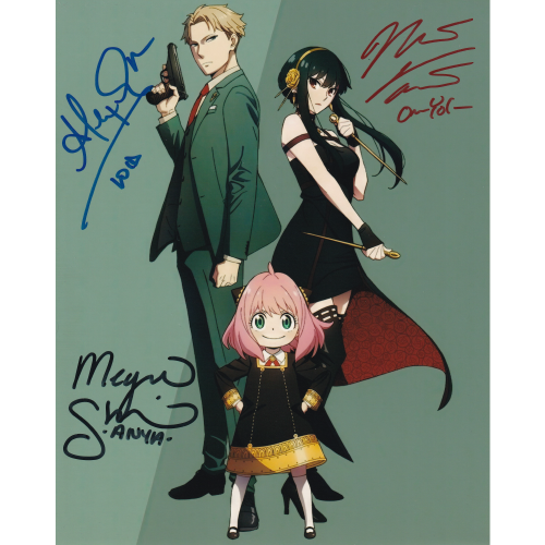 Spy X Family Cast Autographed 8"x10" (Spy x Family)