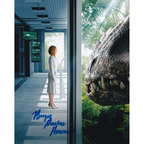 Bryce Dallas Howard Autographed 8"x10" (Jurassic Park)