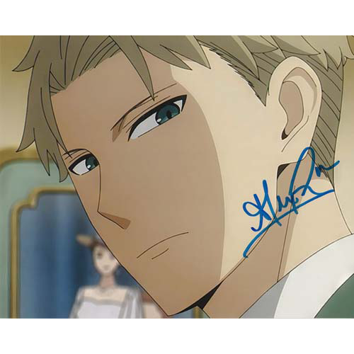 Alex Organ Autographed 8"x10" (Spy x Family)