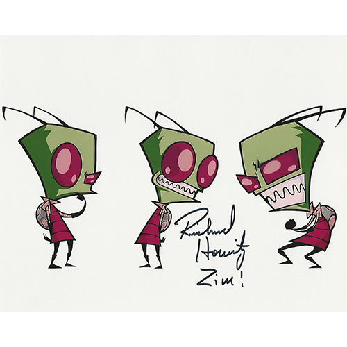 Richard Horvitz Autographed 8"x10" (Invader Zim)