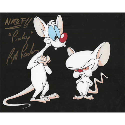 Rob Paulsen Autographed 8"x10" (Pinky And The Brain)