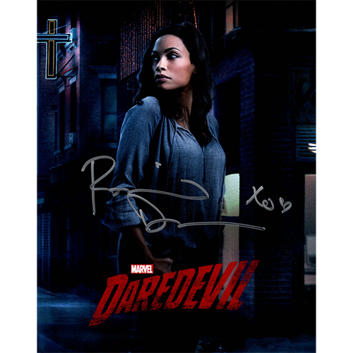 Rosario Dawson Autographed 8"x10" (Daredevil)