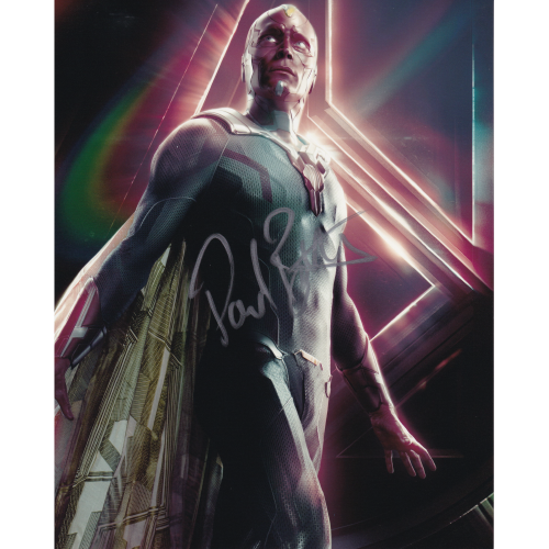 Paul Bettany Autographed 8"x10" (Avengers)