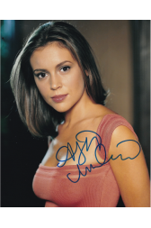 Alyssa Milano Autographed 8"x10" (Charmed)