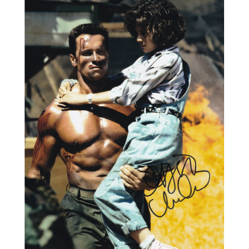 Alyssa Milano Autographed 8"x10" (Commando)