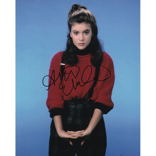 Alyssa Milano Autographed 8"x10" (Who's The Boss)