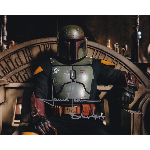 Temuera Morrison Autographed 8"x10" (The Book Of Boba Fett)