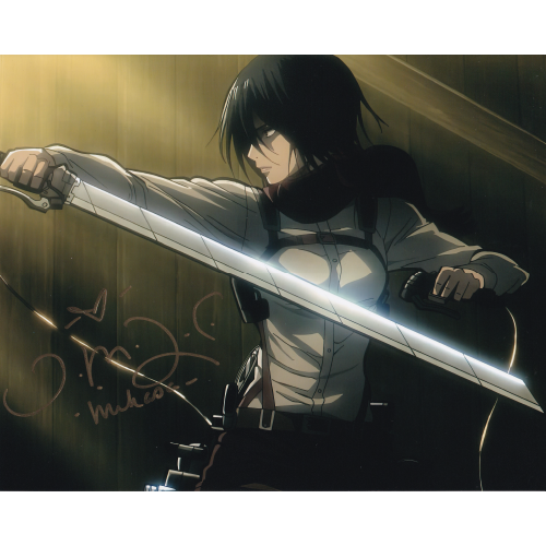 Trina Nishimura Autographed 8"x10" (Attack On Titan)