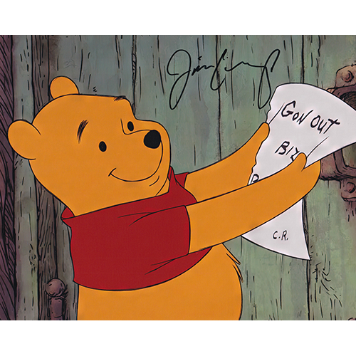 Jim Cummings Autographed 8"x10" (WInnie The Pooh)