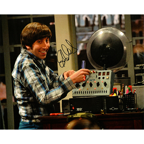 Simon Helberg Autographed 8"x10" (The Big Bang Theory)