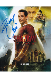 Zachary Levi Autographed 8"x10" (Shazam: Fury of the Gods)