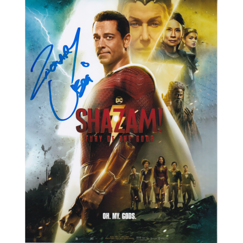 Zachary Levi Autographed 8"x10" (Shazam: Fury of the Gods)