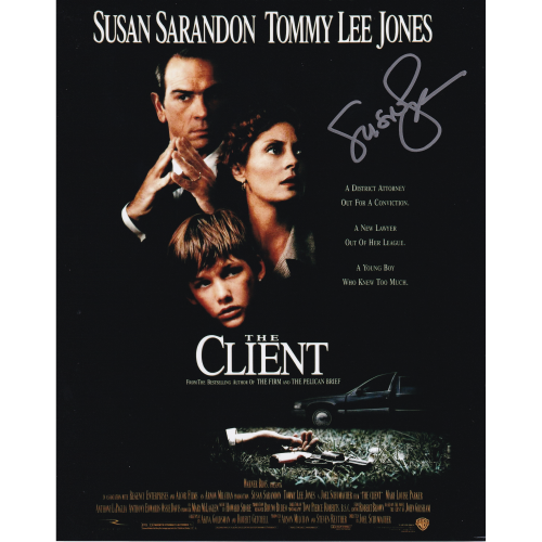 Susan Sarandon Autographed 8"x10" (The Client)