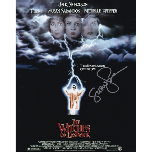 Susan Sarandon Autographed 8"x10" (Witches of Eastwick)