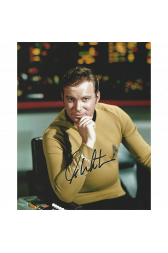 William Shatner Autographed 8"x10" (Star Trek) Vancouver 2022