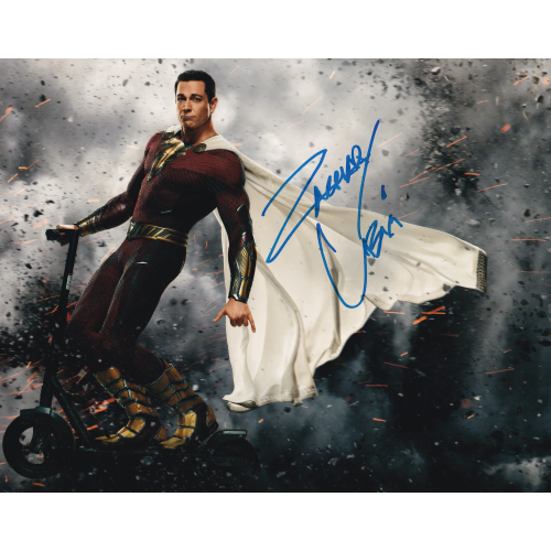 Zachary Levi Autographed 8"x10" (Shazam)