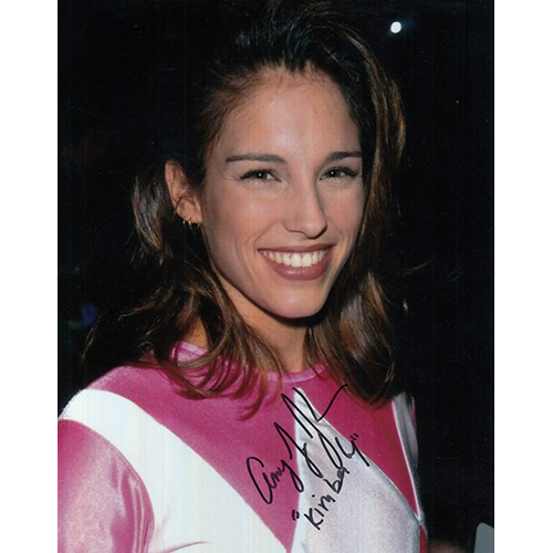 Amy Jo Johnson Autographed 8"x10" (Power Rangers)