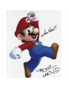 Charles Martinet Autographed 8"x10" (Mario)