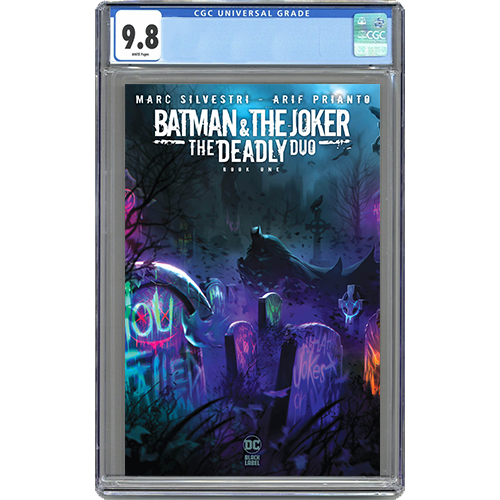 Batman & The Joker: The Deadly Duo #1 Exclusive Trade Cover Variant CGC Graded