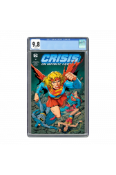 Crisis On Infinite Earths #7 Exclusive Trade Cover Variant CGC Graded