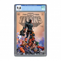 The New Teen Titans #2 Exclusive Trade Cover Variant CGC Graded