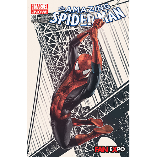 The Amazing Spider-Man #1 Mico Suayan Partial Sketch Cover (Limited Edition)