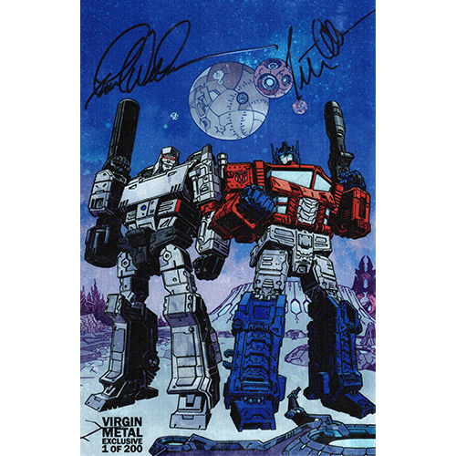 Transformers #1 Metal Edition Signed