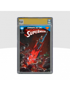 Superman #1 Exclusive Trade Cover Variant CGC Signature Series