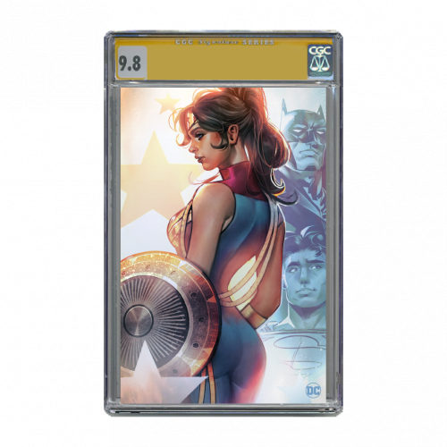 Wonder Woman #3 Exclusive Virgin Foil Cover Variant CGC Signature Series