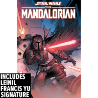 The Mandalorian #1 Signed Exclusive Trade Cover Variant