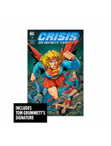 Crisis On Infinite Earths #7 Signed Exclusive Trade Cover Variant