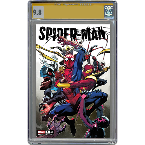 Spider-Man #1 Exclusive Trade Cover Variant CGC Signature Series