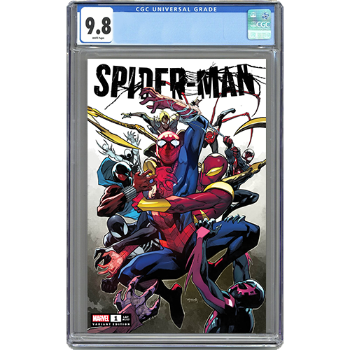Spider-Man #1 Exclusive Trade Cover Variant CGC Graded