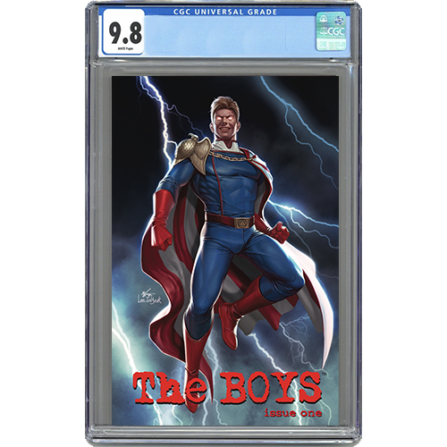 The Boys #1 Exclusive Trade Cover Variant CGC Graded - Lee