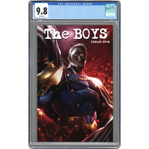 The Boys #1 Exclusive Trade Cover Variant CGC Graded - Mattina