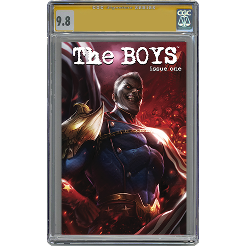 The Boys #1 Exclusive Trade Cover Variant CGC Signature Series - Mattina