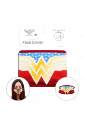 Officially Licenced Wonder Woman Face Mask. Sized for adults.