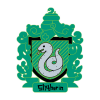 Slytherin House Crest Harry Potter Chibi Pin