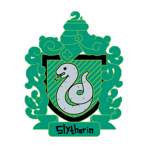 Slytherin House Crest Harry Potter Chibi Pin